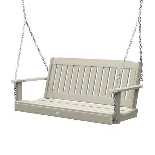 AD-PORL1-WAE Lehigh Porch Swing, 5 Feet, Whitewash