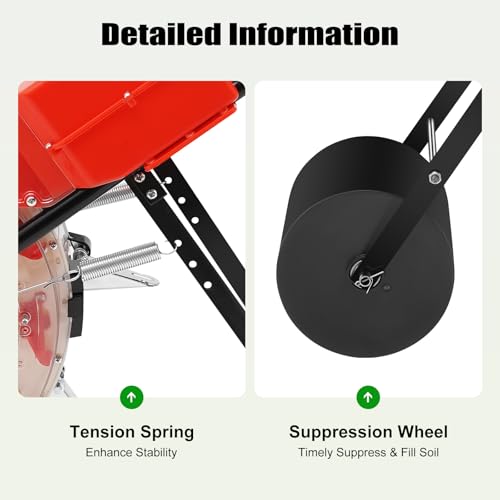 10 Row Manual Garden Seeder