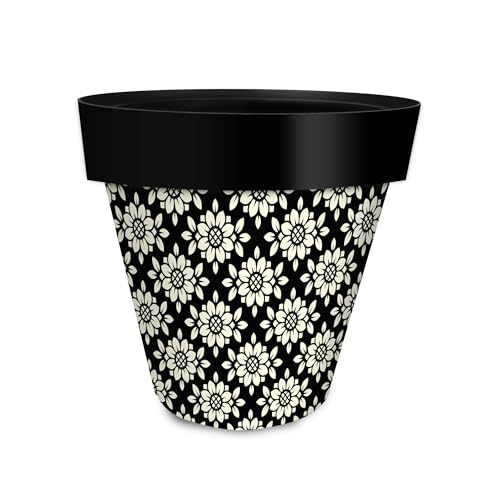 Everyday Planter 11.75 x 11 x 11 Geometric Floral Medium (Geo Floral / Medium)
