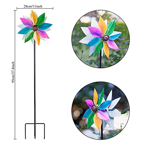 Wind Spinners for Yard and Garden (C-colorful)