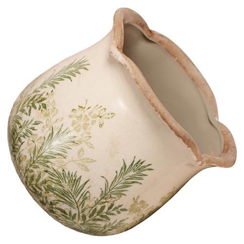 Cottagecore Ceramic Vase and Planter (Cottage Fern)