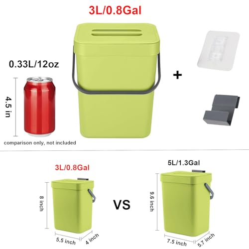 Food Waste Basket Bin for Kitchen