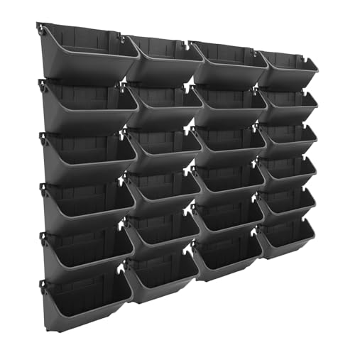 Vertical Wall Planter with 24 Pots