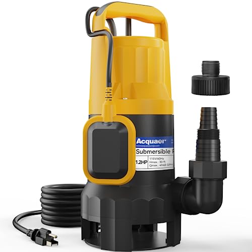 1.2HP Sump Pump (Yellow)