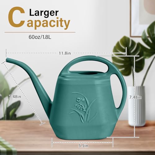Plastic Watering Can (Green)