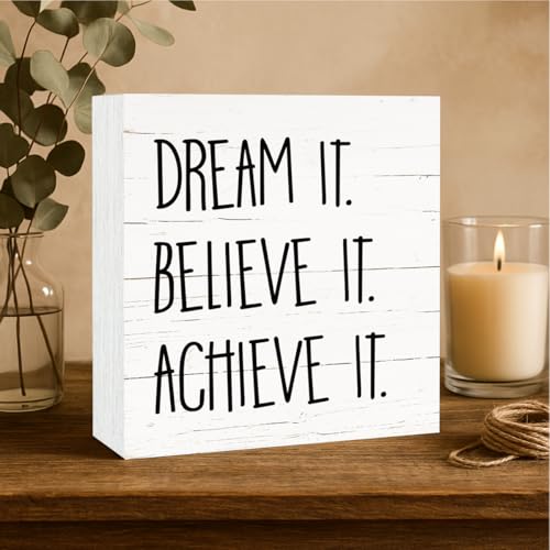 Motivational Desk Decor Signs (Inspirational01)