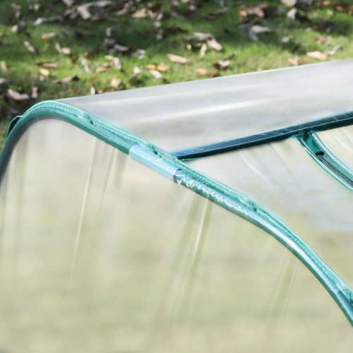 13' x 3' x 2.5' Mini Greenhouse Portable Tunnel Green House Clear (13' x 3' x 2.5' / Clear)