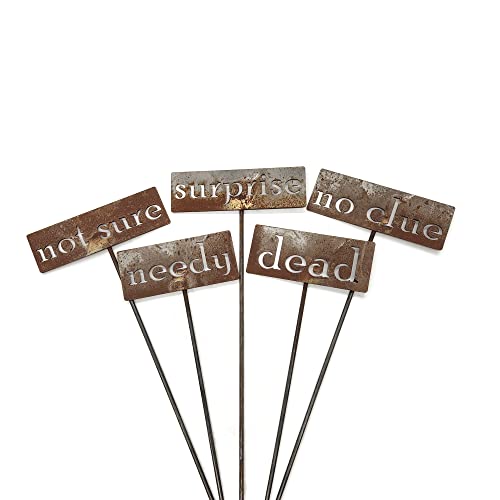 Classic Metal Garden Markers 19 Inches Tall