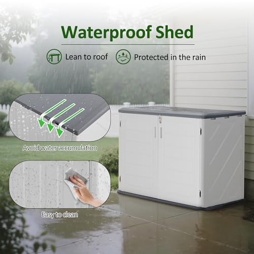 Macrout 25 Cu Ft Outdoor Storage Cabinet (2 Count)