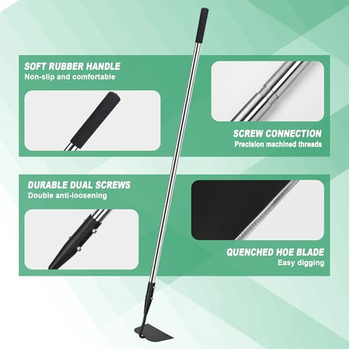 Garden Hoe Long Handle (Flat hoe)