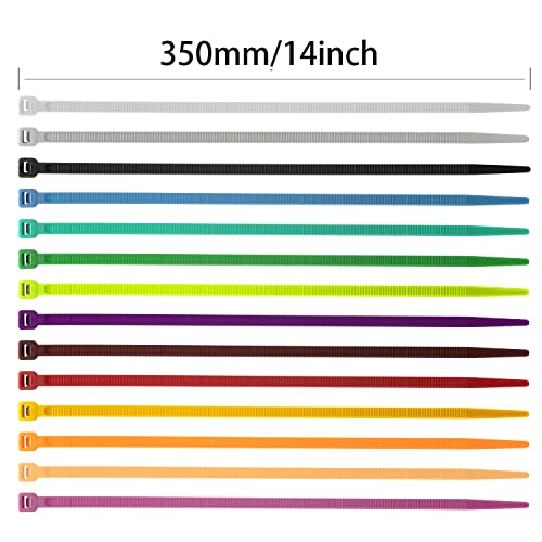 100PCS Cable Zip Ties Heavy Duty