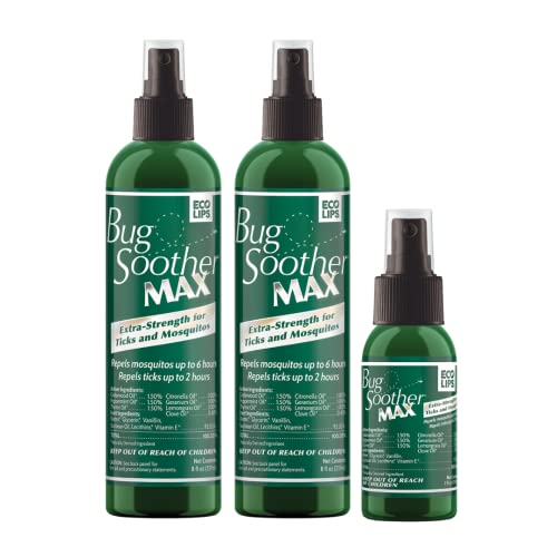 MAX DEET Free Tick & Mosquito Repellent Spray (16 Fl Oz)