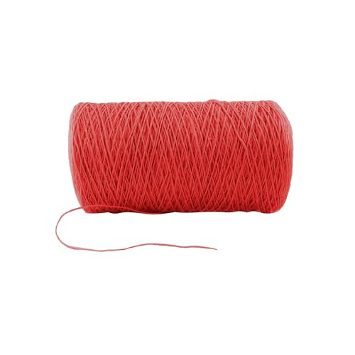 1mm x 1000 Feet Red Jute Rope (1000 Foot)
