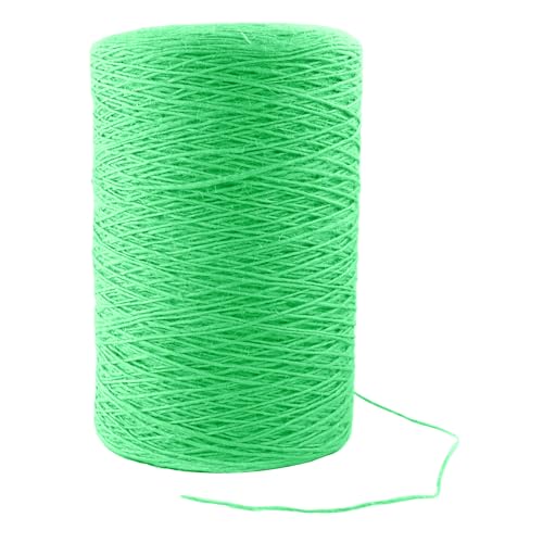 1mm x 2500 Feet Light Green Jute Rope (2500 Foot)
