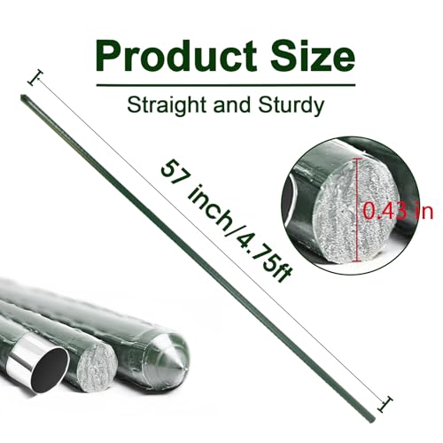 Garden Stakes 57 Inch (57inch, pack of 20)