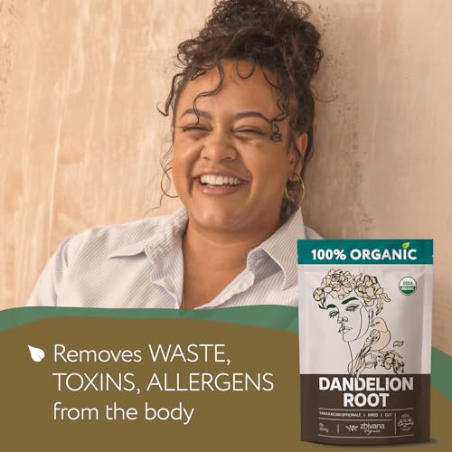 Organic Dandelion Root Tea Loose Leaf 16 oz (16 oz)