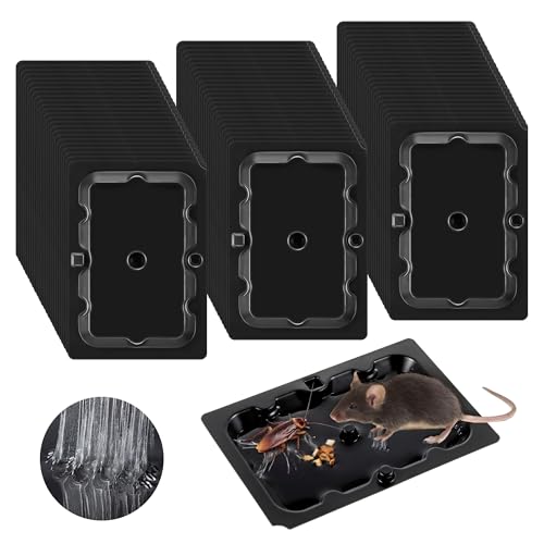 72 Pack Mouse Glue Traps (Black)