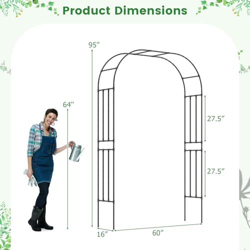 Garden Arch Trellis (60"W x 95"H)