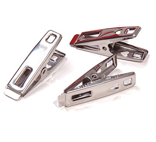 80 Pack Stainless Steel Clothes Pins (1.96inch(80 Pack) / 1.96 inch)