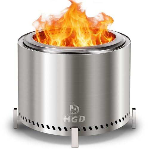 19.5 Inch Smokeless Fire Pit with Stand (19.5 Inch)