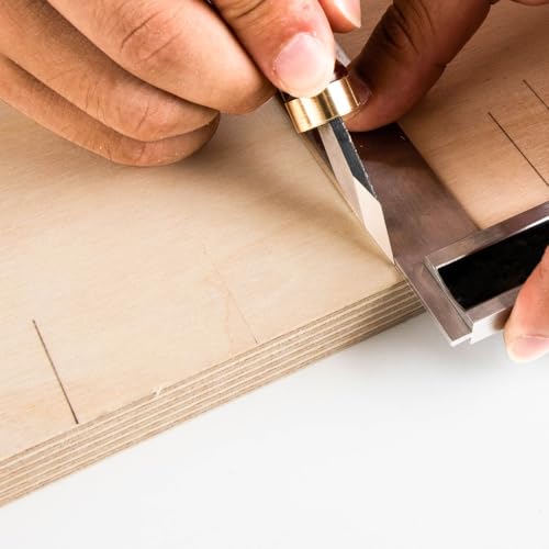 Marking Knife High Speed Steel Blade Beechwood Handle