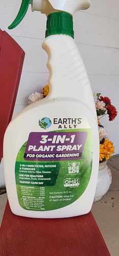 3-in-1 Plant Spray for Pests & Disease, 24 Oz (24 Fl Oz, Ready to Use)