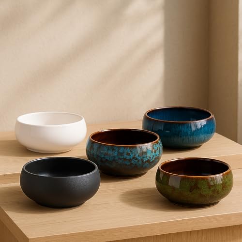 Lotus Bowl Planter (Sky Blue)
