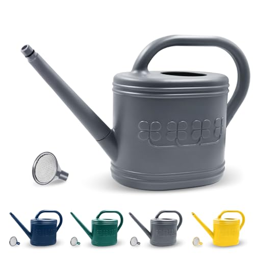 1 Gallon Watering Can (Gray / 1 Gallon)
