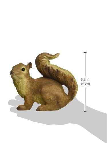 Scamper the Woodland Squirrel Outdoor Garden Statue