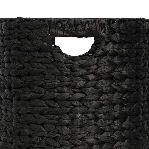 Avery 3 Piece Cylinder Nesting Baskets 13" (Black)