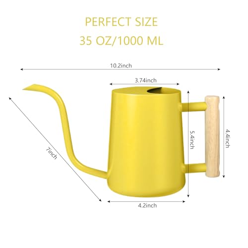 Watering Can Indoor Plants (Yellow)