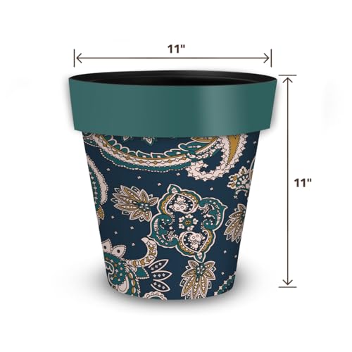 Everyday Planter 11.75 x 11 x 11 Paisley Medium (Paisley / Medium)