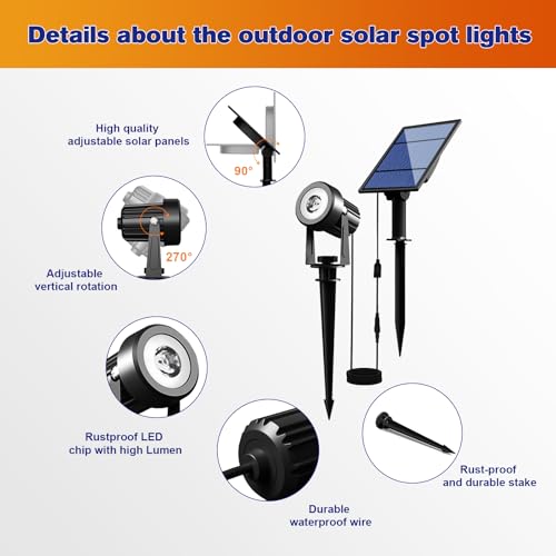 Solar Spot Lights (2 Count)