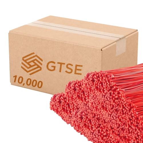 14 Inch Red Zip Ties (Red / 14" (50lb))