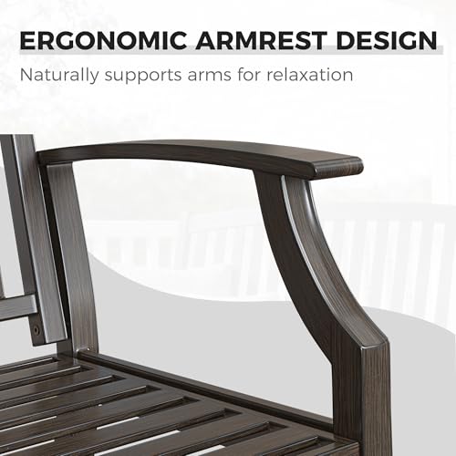 52" Farmhouse Outdoor Bench