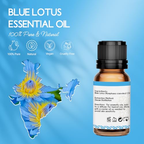 Blue Lotus Essential Oil (0.34 Fl Oz (Pack of 1))