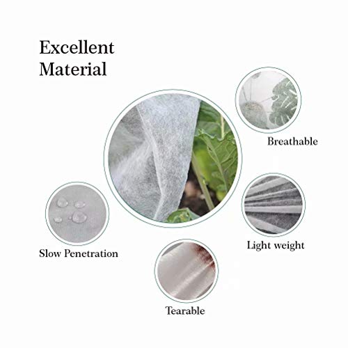 Plant Cover Freeze Protection 0.95oz 144"x96" Tree Jacket