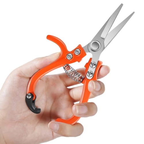 6.7" Lightweight Pruning Scissors (Straight Blade(Needle point))