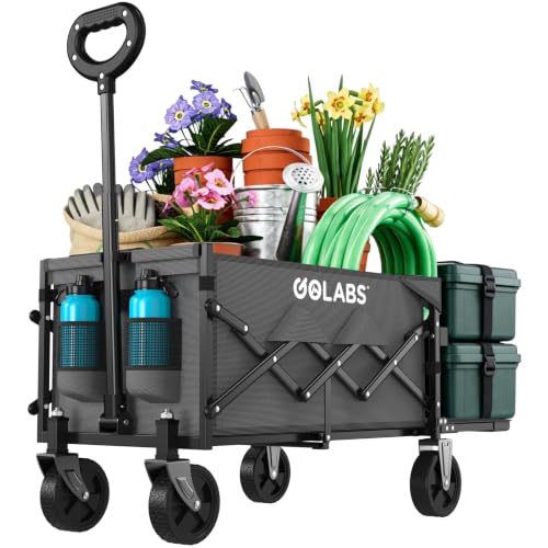 WA1 Collapsible Folding Wagon Cart (Wa1 Gray)
