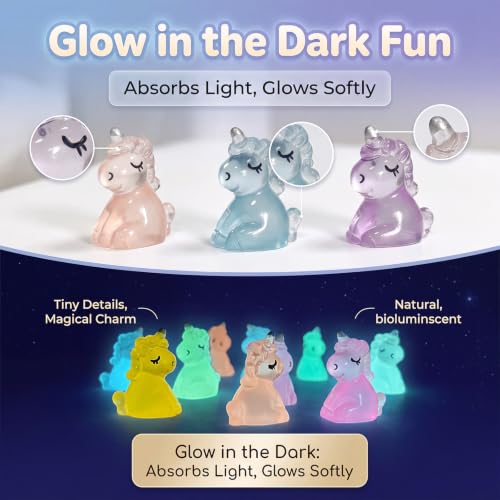 Mini Resin Unicorn Figures to Hide (Unicorns)