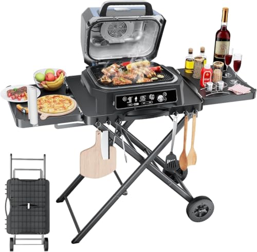 51 Inch Upgraded Grill Table Stand for Ninja Woodfire OG701&Pro XL (30 IN.)