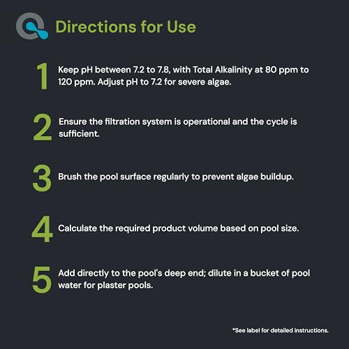 AquaDoc Copper Algaecide for Swimming Pools