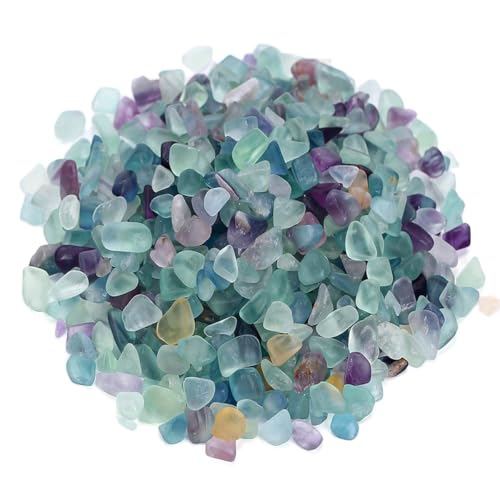 Natural Crushed Fluorite Decorative Gemstone Gravel