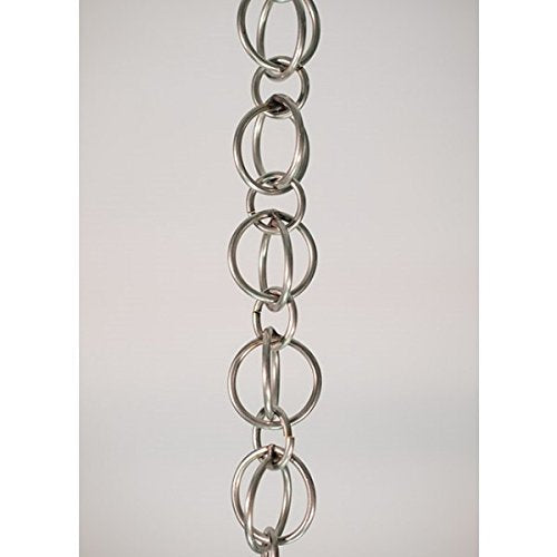 Double Loops Rain Chain