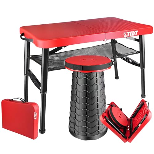 Small Folding Table (Red)