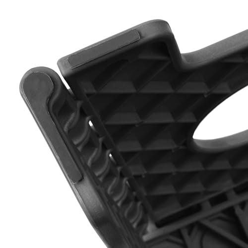 13" Folding Step Stool with Handle (Black / 13-Inch)