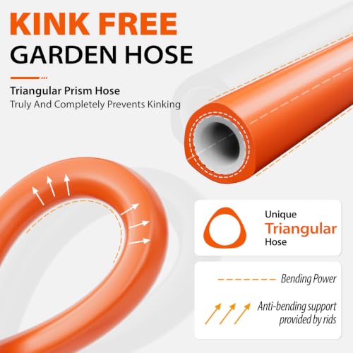 Heavy Duty Garden Hose 200ft x 5 (5/8" Male to Female / 200FT)