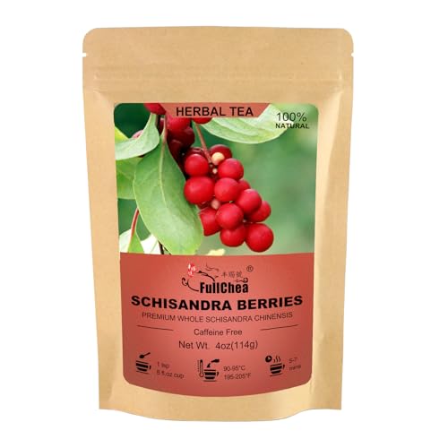 Schisandra Berries (4 Ounce (Pack of 1))
