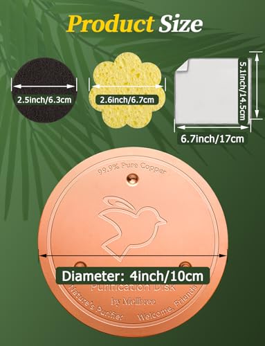 Bird Bath Copper Disc & Clean Set (Copper Clean Set)