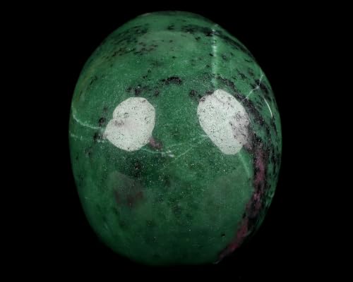5.0”Ruby Zoisite Crystal Skull (Skullis 5.0”ruby Zoisite 1)